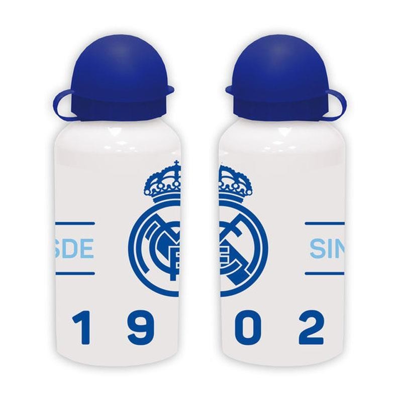 CANTIMPLORA REAL MADRID METALICA 400ML.