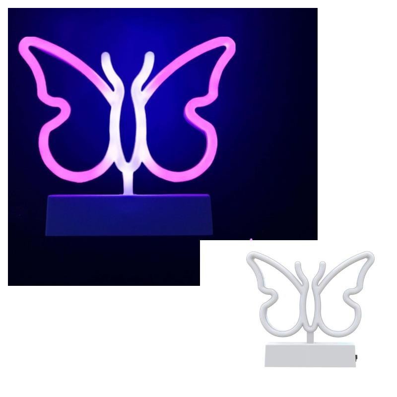 LAMPARA DECORACION LED MARIPOSA