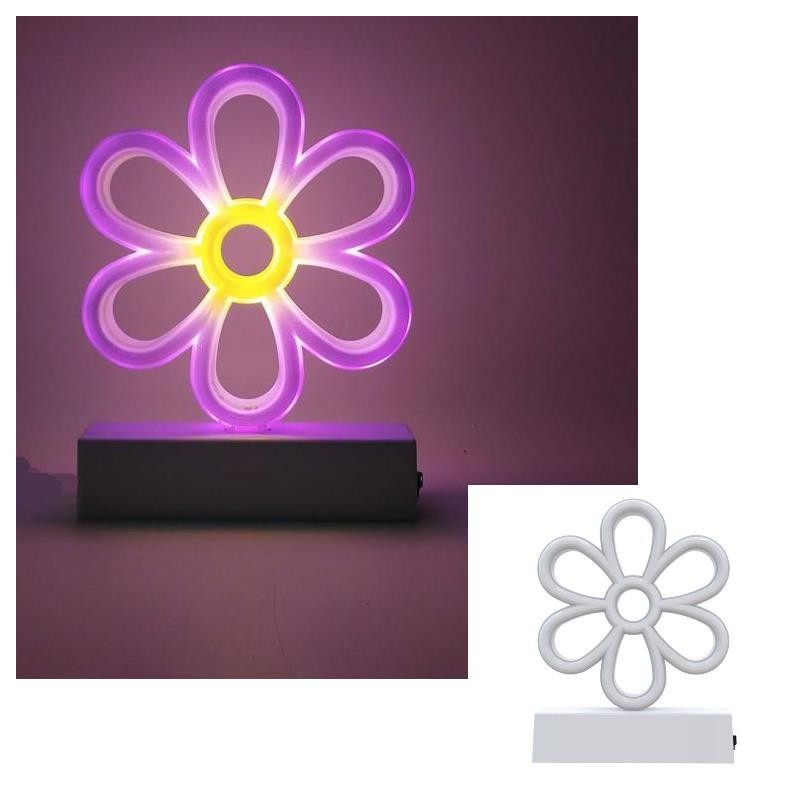 LAMPARA DECORACION LED FLOR