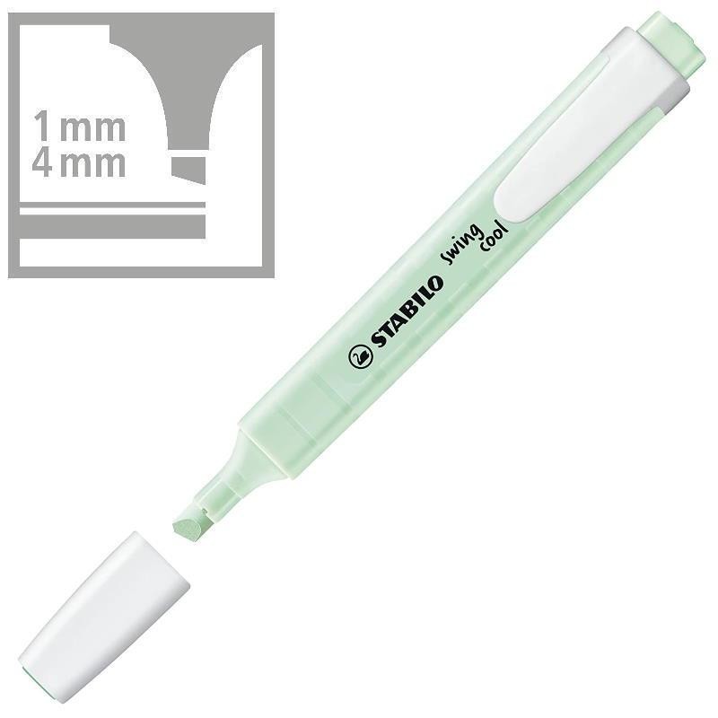 FLUORESCENTE STABILO SWING PASTEL MENTA 116-8