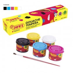 TEMPERA JOVI 35ML PACK 5 COLORES