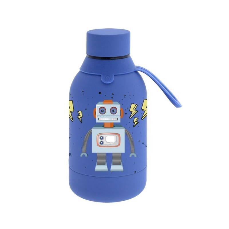 BOTELLA ACERO 350ML MAZARINE ROBOT