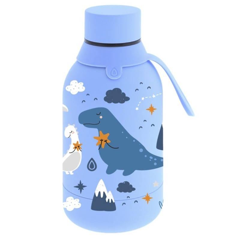 BOTELLA ACERO 350ML DINOSAURIOS SKY