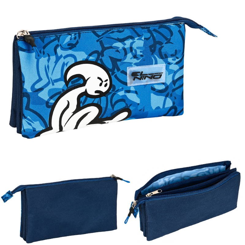 ESTUCHE PORTATODO TRIPLE EL NIÑO BLUE BAY