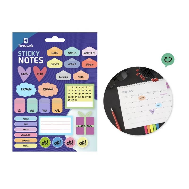 NOTAS ADHESIVAS PLANNER REF. 329498