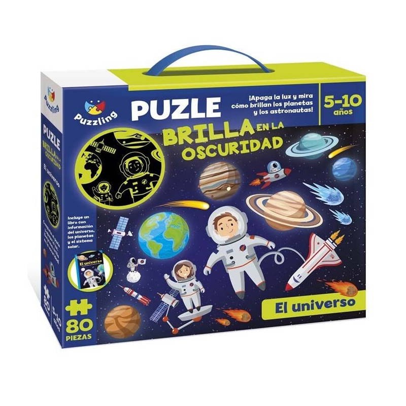 PUZZLE IMAGILAND 80 PIEZAS BRILLA EN LA OSCURIDAD