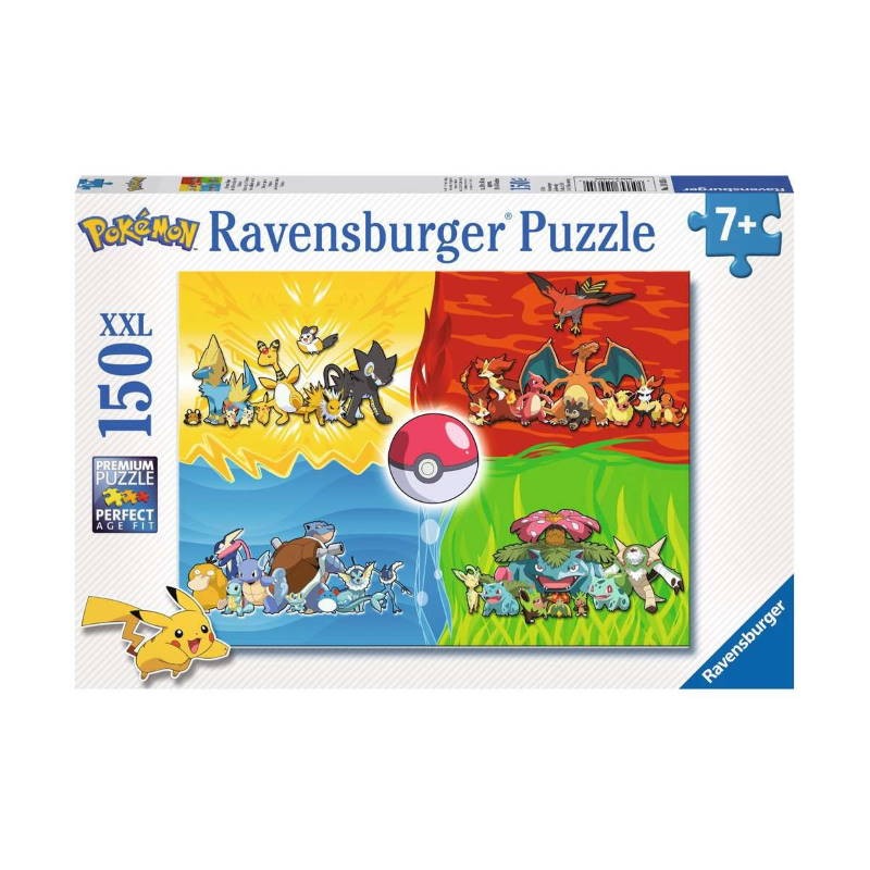 PUZZLE RAVENSBURGER 150 PZ XXL POKEMON