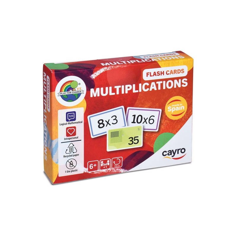 BARAJA CARTAS MULTIPLICACIONES