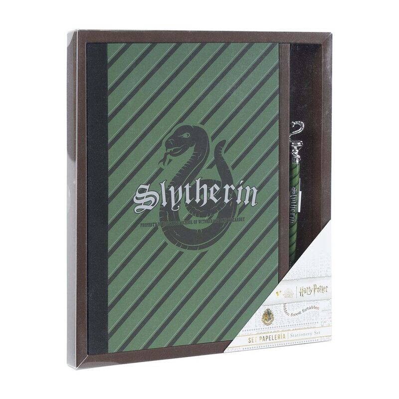 SET PAPELERIA HARRY POTTER SLYTHERIN