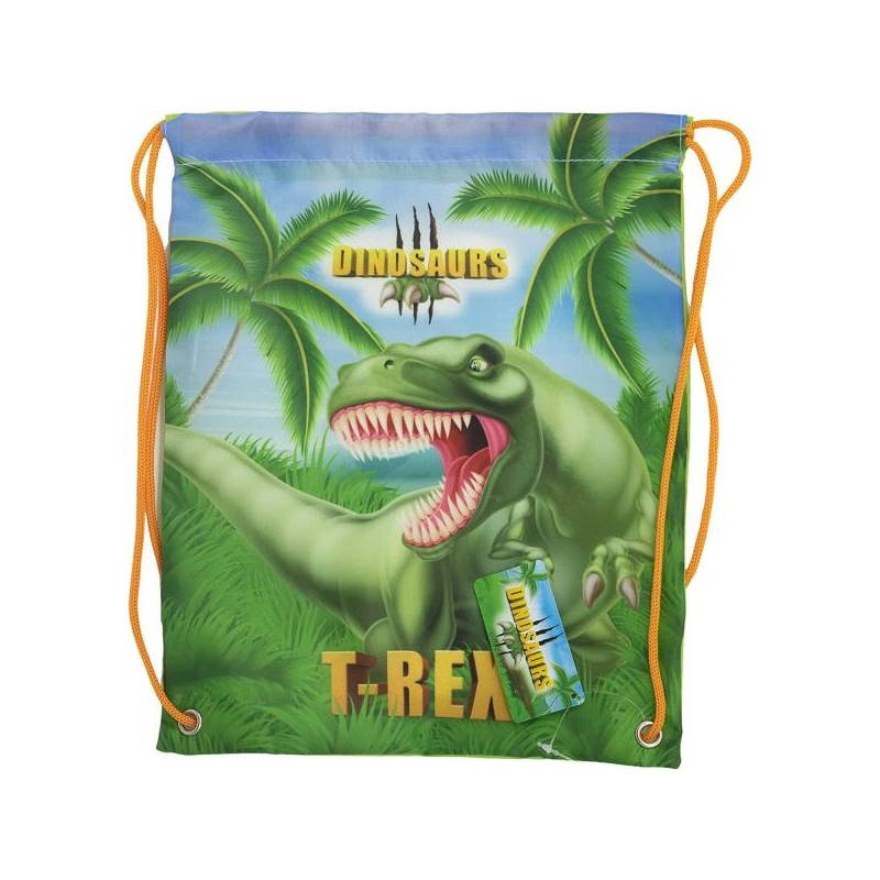 SACO 25CM DINOSAURIO