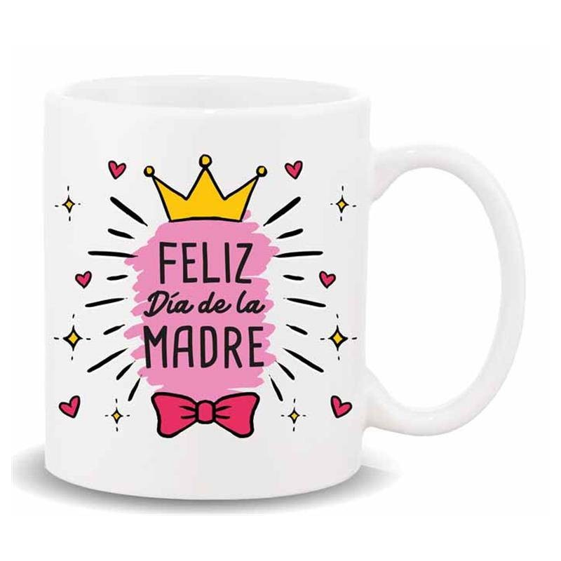 TAZA CERAMICA FELIZ DIA DE LA MADRE