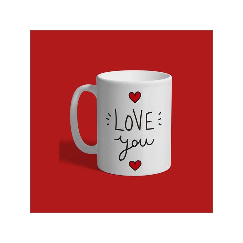 TAZA CERAMICA LOVE YOU