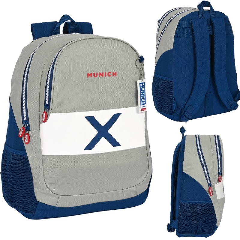 MOCHILA 44CM MUNICH COLLEGE ADAPTABLE