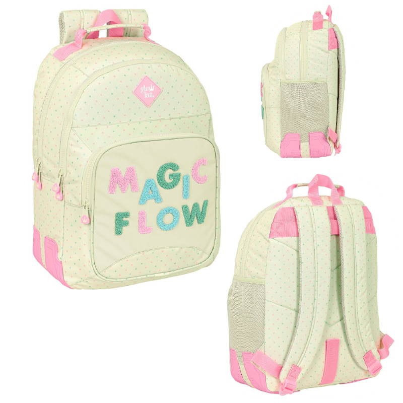 MOCHILA 42CM GLOWLAB MAGIC FLOW DOBLE ADAPTABLE