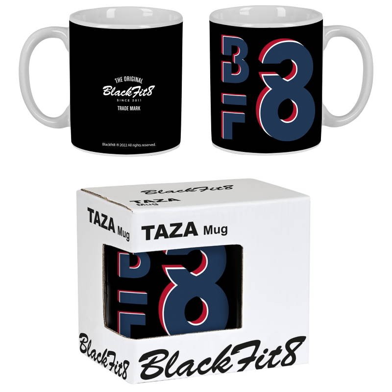 TAZA CERAMICA BLACKFIT8 URBAN