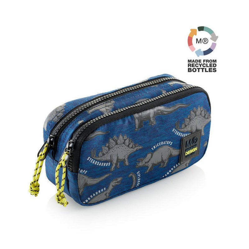 ESTUCHE PORTATODO DOBLE MIQUELRIUS WILD DINO