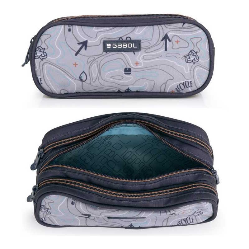 ESTUCHE PORTATODO TRIPLE GABOL EARTH