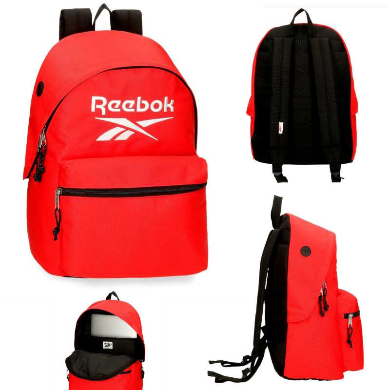 MOCHILA 44CM REEBOK BOSTON ROJO