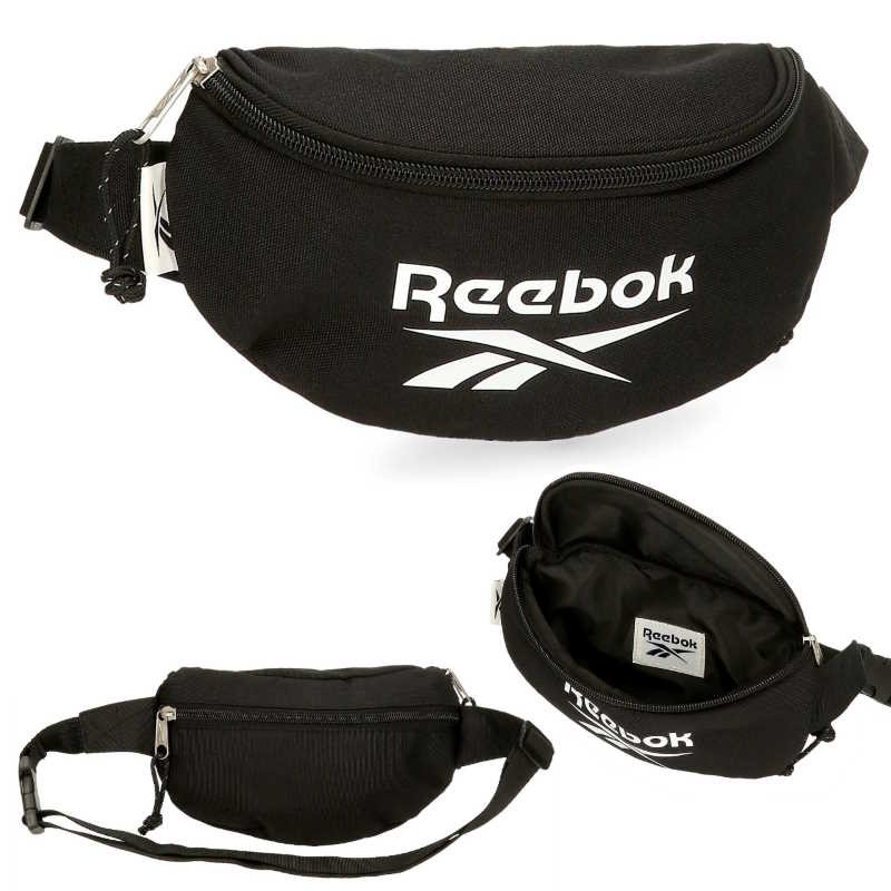 BOLSO RIÑONERA 21CM REEBOK BOSTON NEGRO