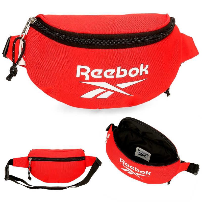 BOLSO RIÑONERA 21CM REEBOK BOSTON ROJO