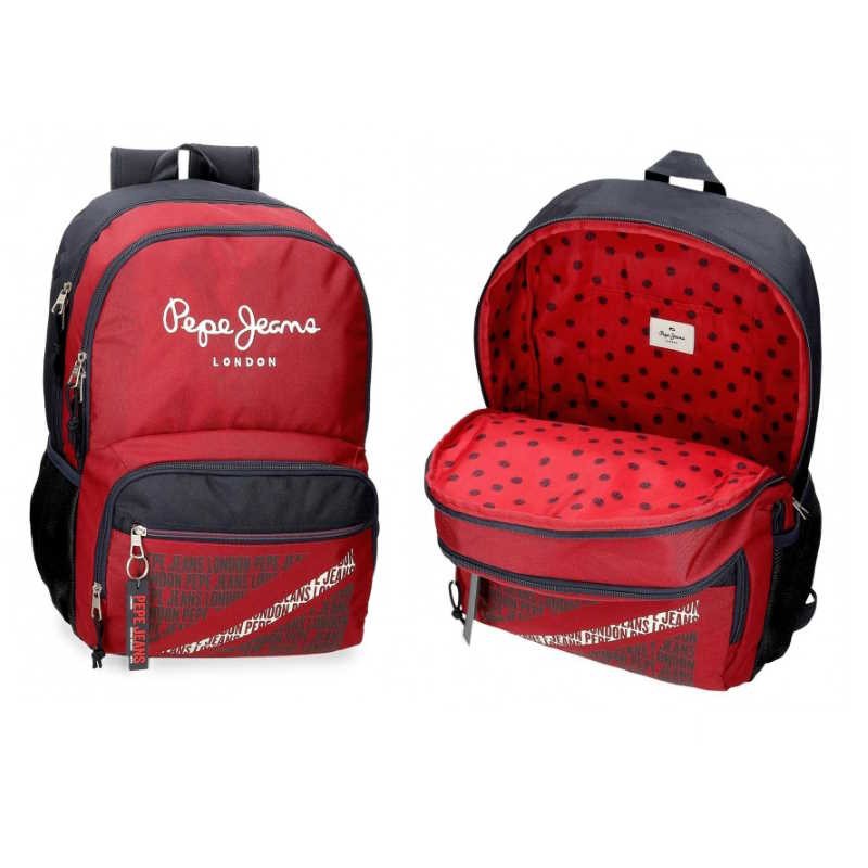 MOCHILA 45CM PEPE JEANS CLARK DOBLE