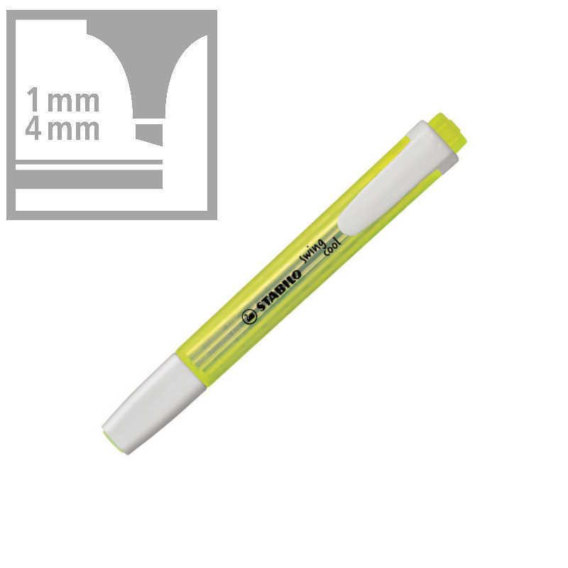 FLUORESCENTE STABILO SWING AMARILLO 275/24