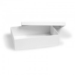 CAJAS REGALO BLANCA RECTANGULAR