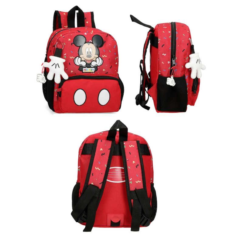 MOCHILA 28CM MICKEY ADAPTABLE