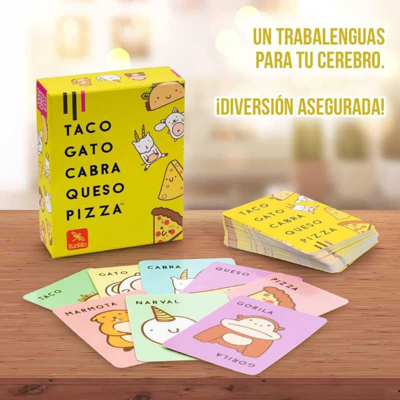 JUEGO TACO GATO CABRA QUESO PIZZA