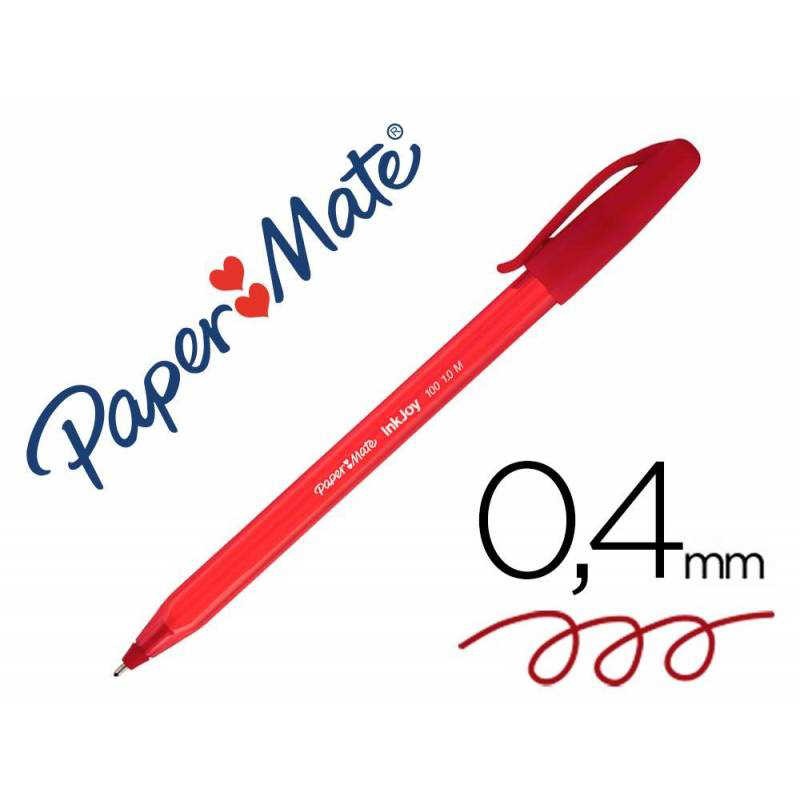 BOLIGRAFO PAPER MATE INKJOY ROJO