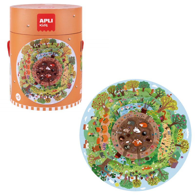 PUZZLE APLI    48 PZ BIOESFERA CIRCULAR