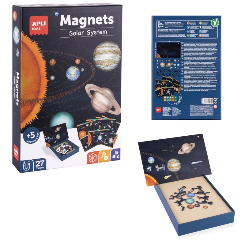 JUEGO EDUCATIVO SISTEMA SOLAR MAGNETICO