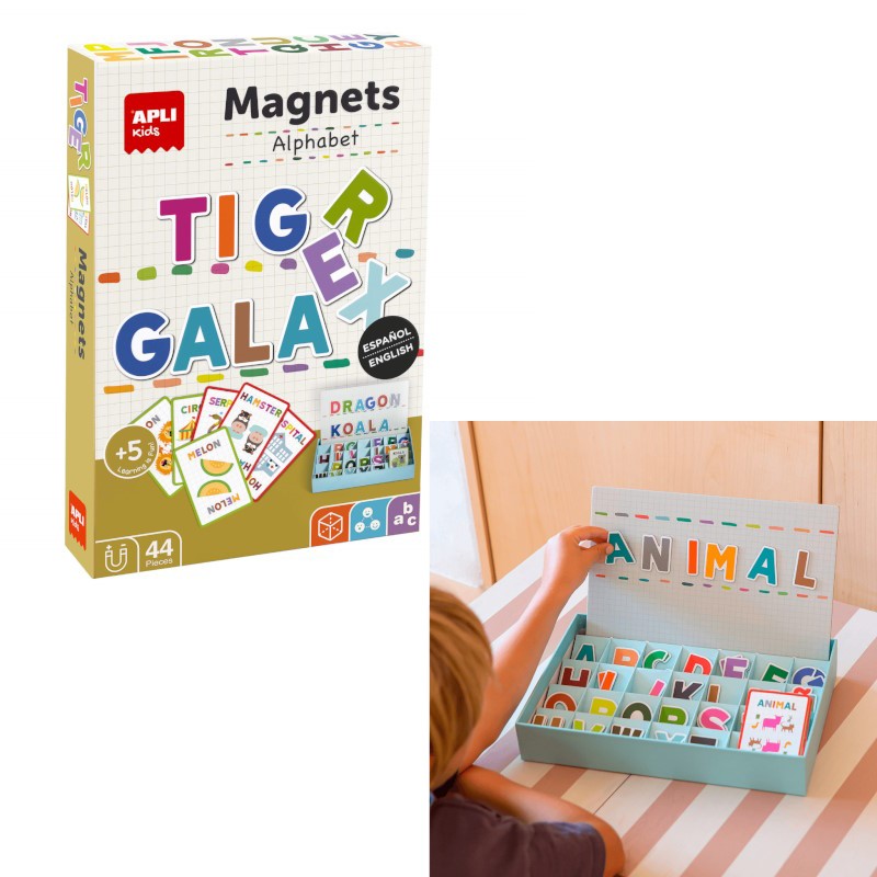 JUEGO EDUCATIVO ABECEDARIO MAGNETICO