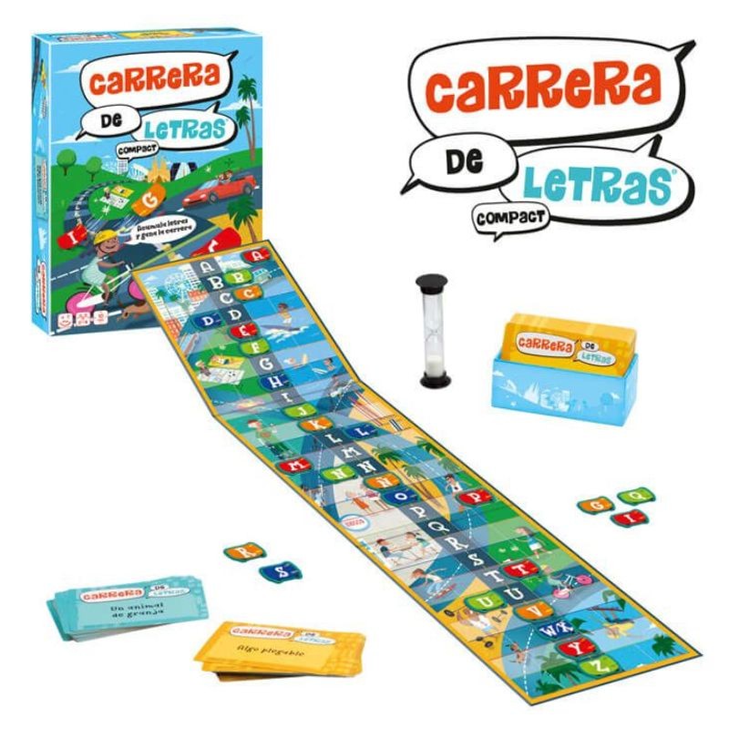 JUEGO CARRERA DE LETRAS