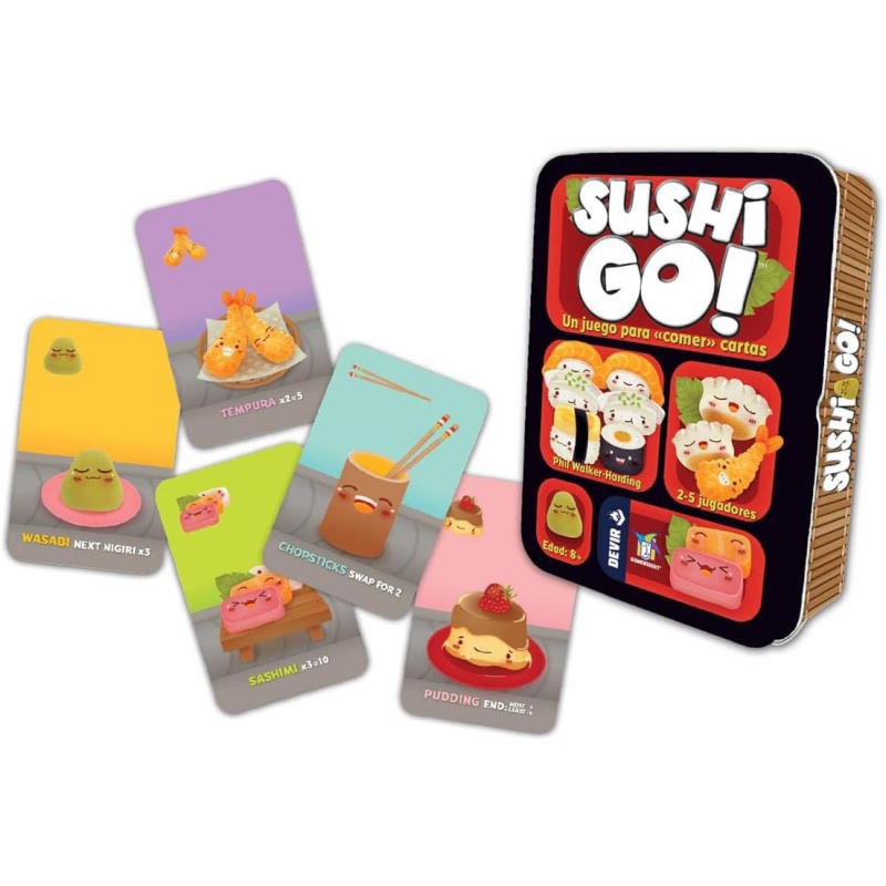 JUEGO BARAJA CARTAS SUSHI GO