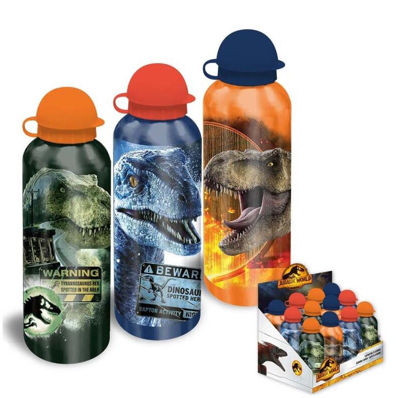 CANTIMPLORA BOTELLA ALUMINIO 500ml JURASSIC WORLD