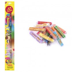 PLASTILINA BARRA SET 37 COLORES DE 15 GRAMOS