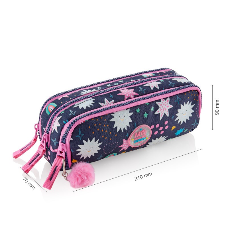 ESTUCHE PORTATODO TRIPLE MIQUELRIUS TWINKLE