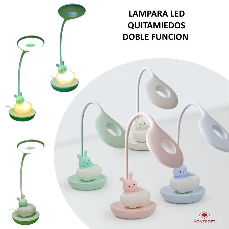 LAMPARA SOBREMESA LED 3W RABBIT MODELO HB-2597