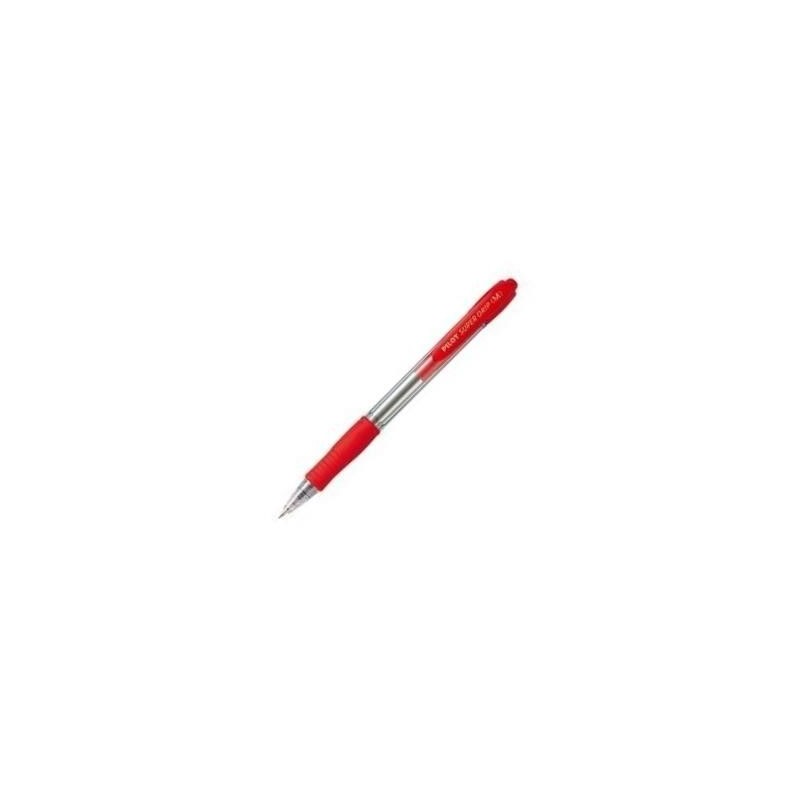 BOLIGRAFO PILOT SUPER GRIP M 1.0 ROJO