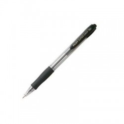 BOLIGRAFO PILOT SUPER GRIP M 1.0 NEGRO