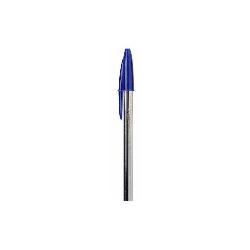 BOLIGRAFO BIC CRISTAL ESCRITURA NORMAL (AZUL) - Folder, Líder en papelería