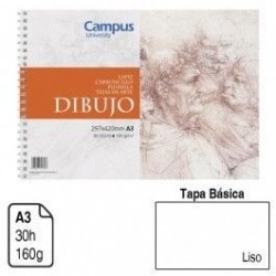 BLOC DIBUJO A3 160G 30 HOJAS