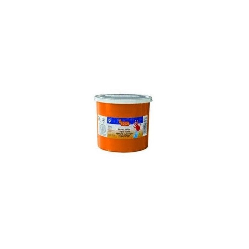 PINTURA DEDOS 125CC NARANJA