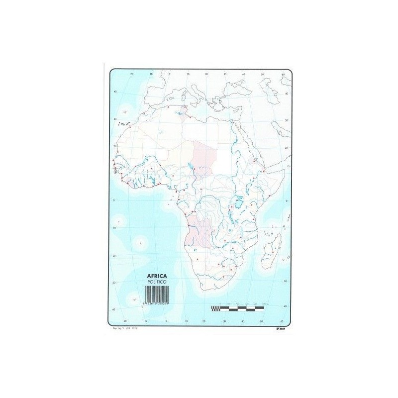 MAPA POLITICO AFRICA