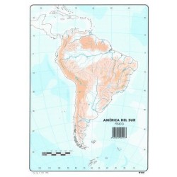 MAPA FISICO AMERICA DEL SUR 