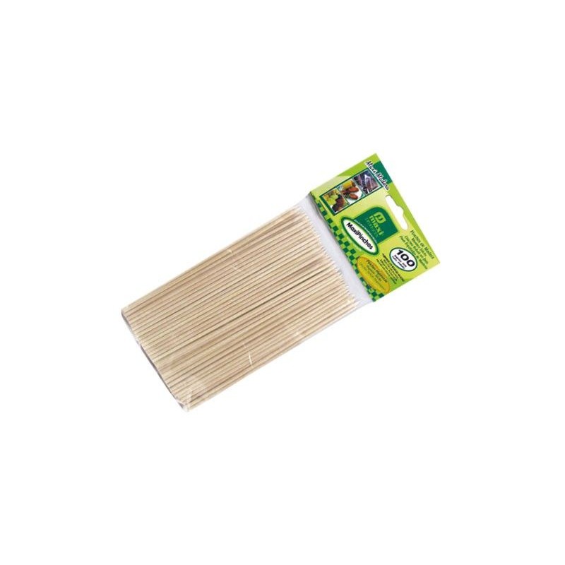 PALILLOS PINCHOS 25-30CM PAQUETE 100 ±