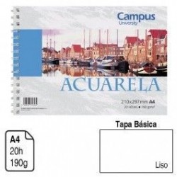 PAPEL ACUARELA A4 190GR...