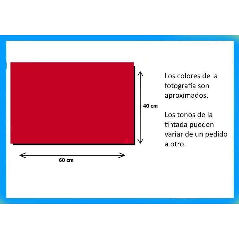 GOMA EVA 40X60CM  ROJO 1