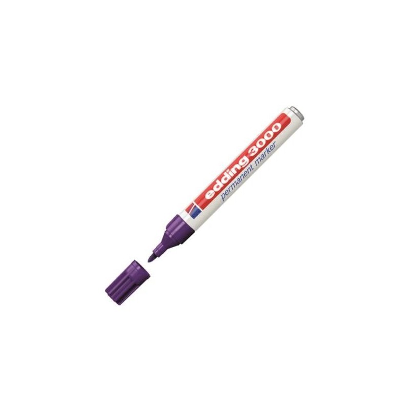 ROTULADOR PERMANENTE EDDING 3000 VIOLETA